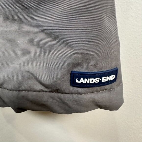 Lands' End Kids Unisex Gray Grow A Longs Squall Ski Snow Pants Size 8 - Picture 2 of 13